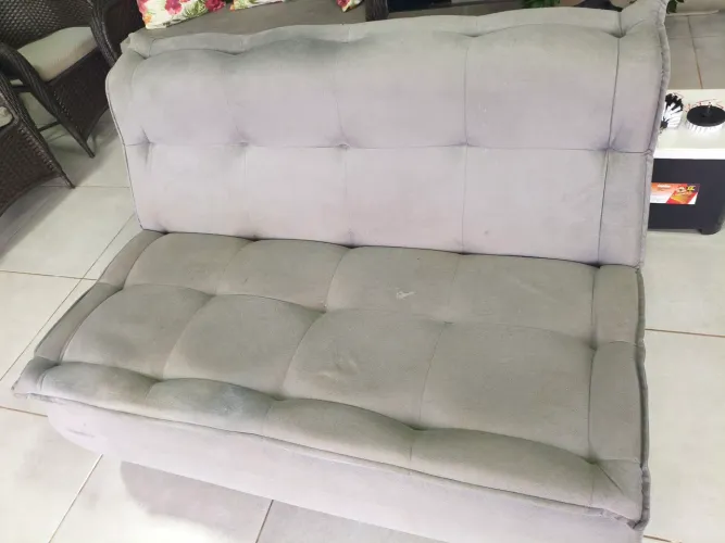 Sofá limpo com Impermeabilização
