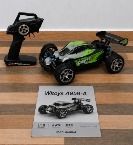 Leia o anúncio. Auto modelo wltoys A959-A escla 1/18 com problema no servo 