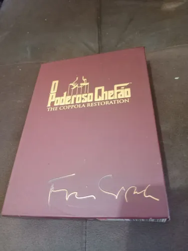 DVDS PODEROSO CHEFÃO ORIGINAL EM EXCELENTE ESTADO DE CONSERVAÇÃO