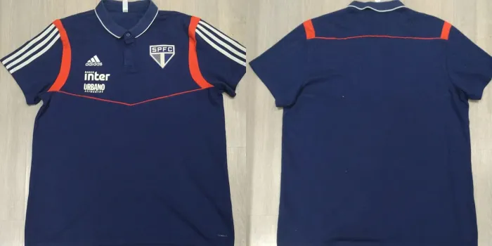 Camisa Polo Comissão Técnica São Paulo FC Adidas Oficial - Tam. G