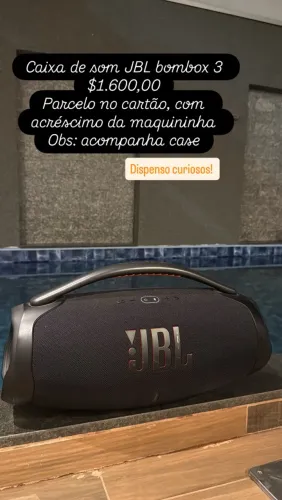 Caixa som JBL bombox 3 