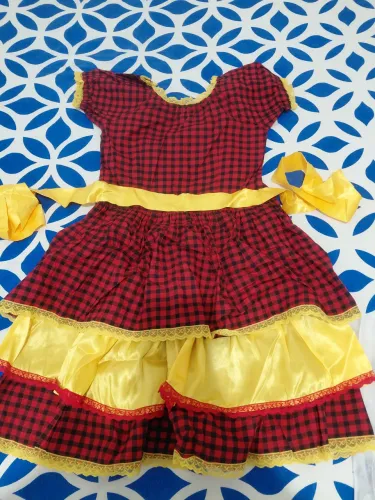 Vestido Junino Infantil