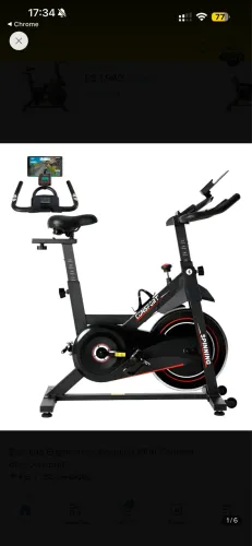 Bike Spinning S100 Consport com Bluetooth