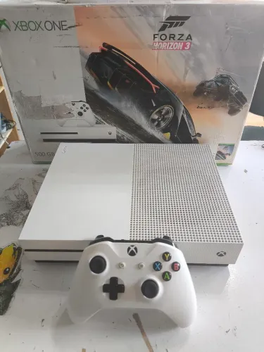 Xbox one s 500 gigas na caixa !