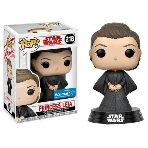 Funko Pop Star Wars - Princess Leia #218 Walmart Exclusive (The Last Jedi) - Original