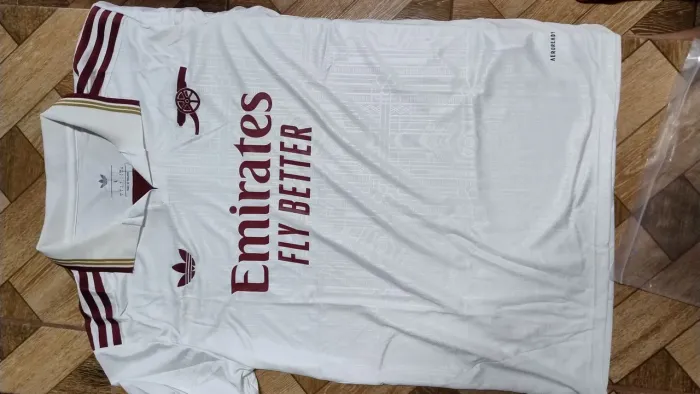 Camisa do Arsenal 25/26 Branca
