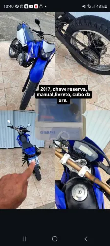 Lander 250 2017,2018, chave reserva,manual, ja com o cubo de xre, toda em dia, emplacada.