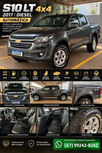 Chevrolet S10 Pick-up LT 2.8 TDI 4X4 CD Diesel AUT 2017