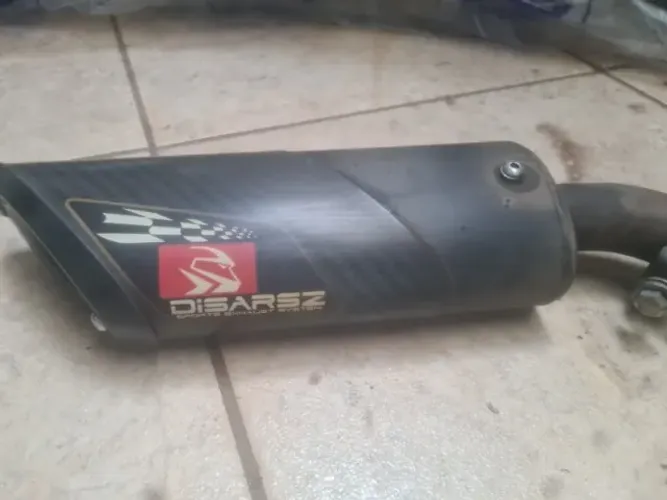 Escape Disarsz Fazer 150 - Factor 125/150 PRETO 2013-2024