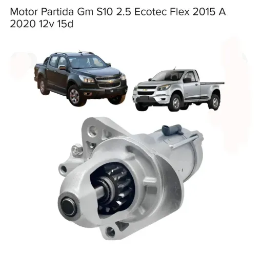 Motor de partida da S10 2015/2020