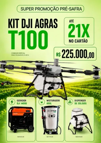 DJI AGRAS T100- pulverizador