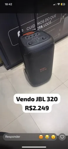 JBL PARTYBOX 320 - Preta - Seminova