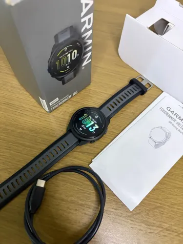 Relógio Garmin Forerunner 165 Seminovo Completo na Caixa