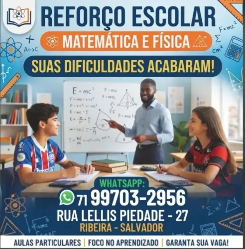 Reforço Escolar Matemática e Física
