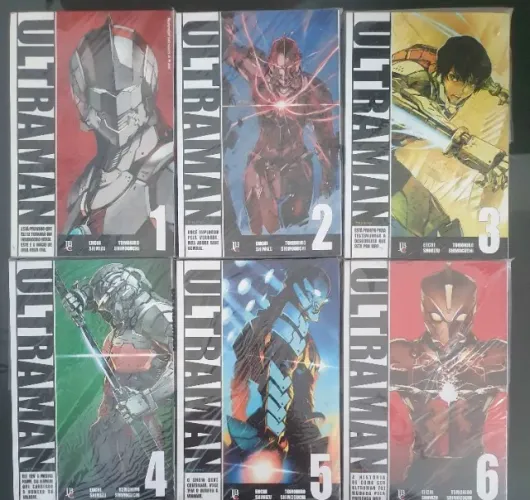 Ultraman vol 1 ao 6 mangá