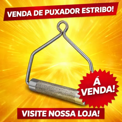 Puxadores estribo e puxador corda unilateral. 