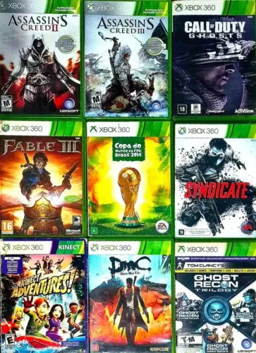 Jogos Xbox 360 Originais 