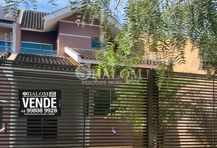 Sobrado à venda em Maringá, Jardim Monte Rei, com 3 quartos, com 141.85 m²