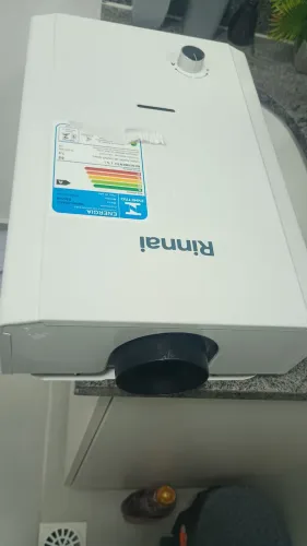 AQUECEDOR RINNAI SAIDA DE GÁS 90