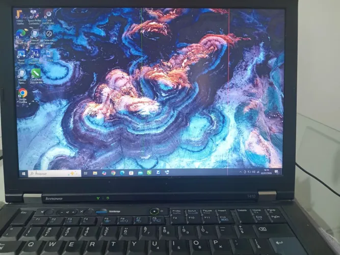 Notebook Lenovo 120gb Thinkpad T410 Outlet cor preto