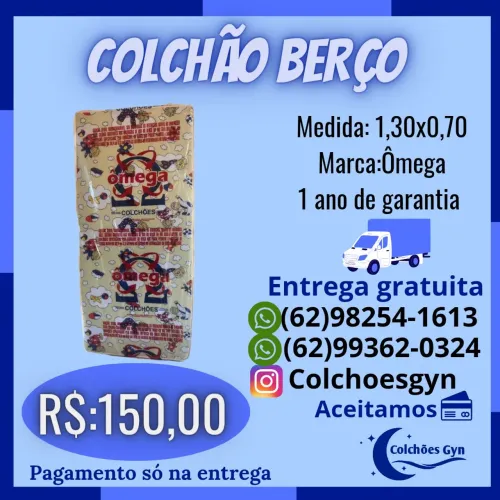 COLCHÃO DE BERÇO ENTREGA GRATUITA