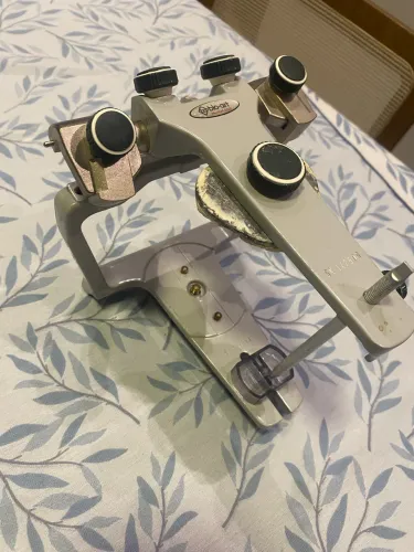 Articulador odontológico semi ajustável bio art sem o arco facial