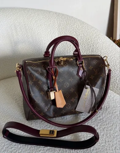 Bolsa Louis Vuitton speedy soft monograma