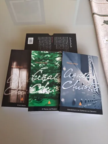 Coleção com três Livros- Agatha Christie