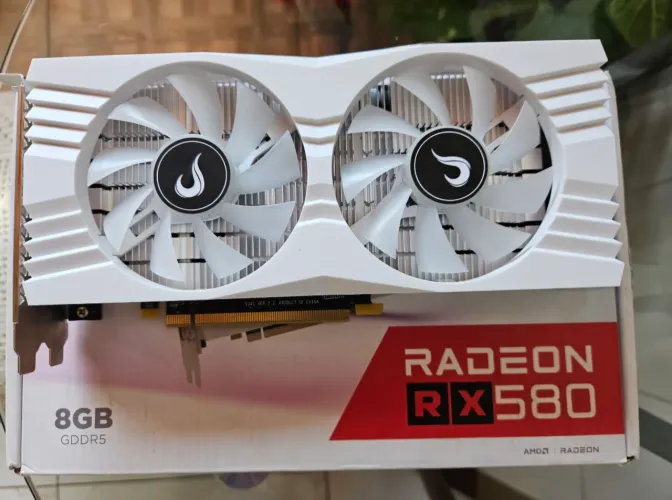 RX 580 seminova, funcionando perfeitamente, Testada e atualizada