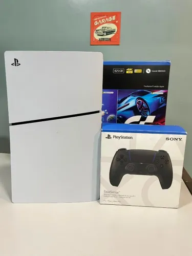 PlayStation 5 Slim - Impecável na Caixa c/ Cabo HDMI e Controle Original