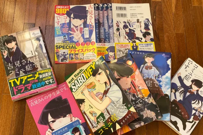 5 mangás Komi Cant Communicate 1-4 Especial + Brindes
