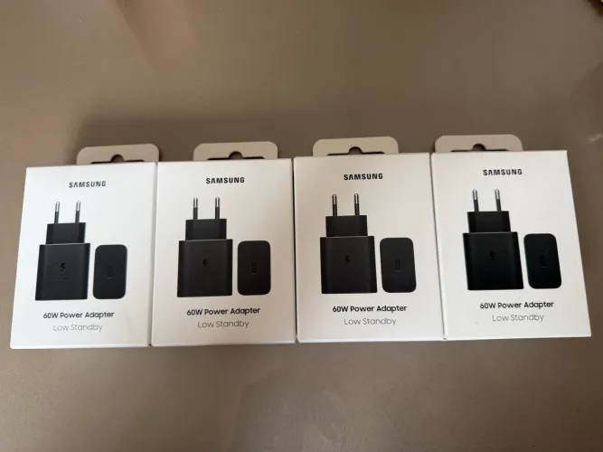 Carregador original Samsung 60W! 4 unidades.