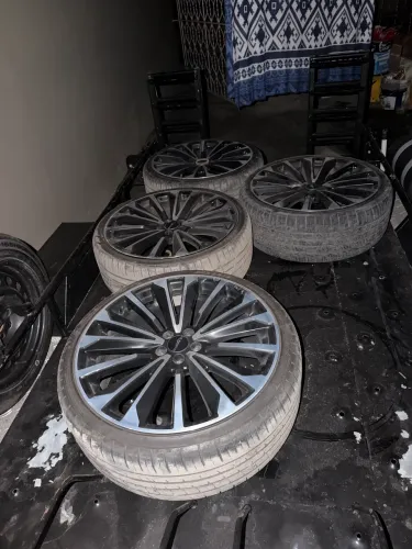 Rodas aro 20 5x100 + pneus 225/35/20