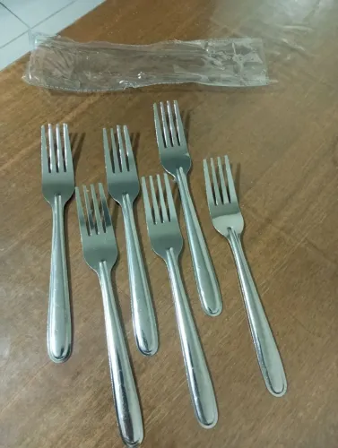 12 garfos de sobremesa novos 