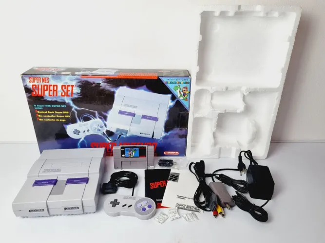 J133- LIGHTNING BOX- SUPER NINTENDO SUPERSET
