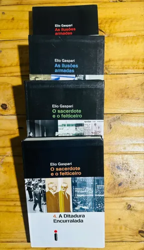Livros - Box Elio Garpari - Ditadura Militar (4 volumes)