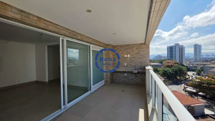 Apartamento à venda na Ponta da Praia, Santos/SP | 2 dorms (1 suíte) com varanda gourmet