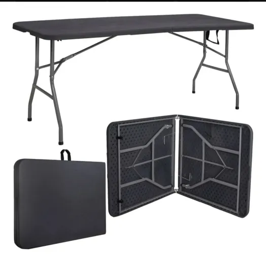 Mesa dobrável - Nova. Prática e muito útil. Ideal para eventos, escritório