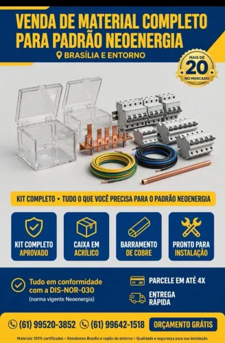 Padrão de entrada Neoenergia