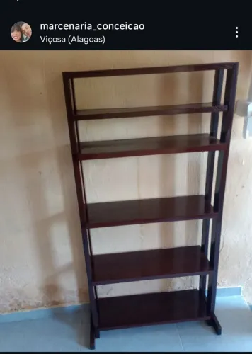 Móveis de madeira maciça ( estante )