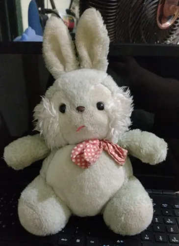 coelhinho de pelúcia Tofy da Estrela