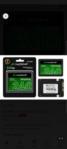 SSD 240gb Novo