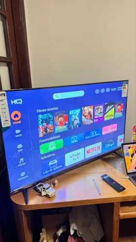 Vendo smart TV 43 polegadas HQ 