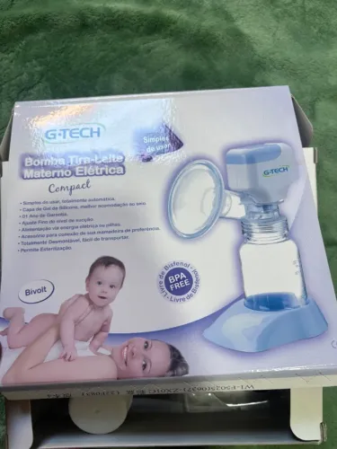 Bebê conforto e bomba tirar leite