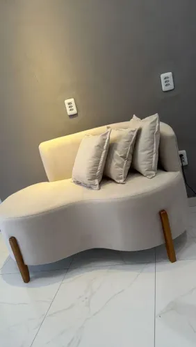 Sofá orgânico de 1,30 