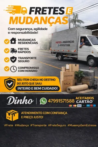 Frete e mudanças 