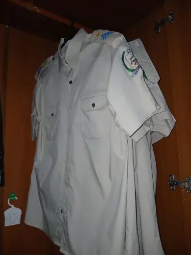 Camisa social colegio militar fernando Pessoa