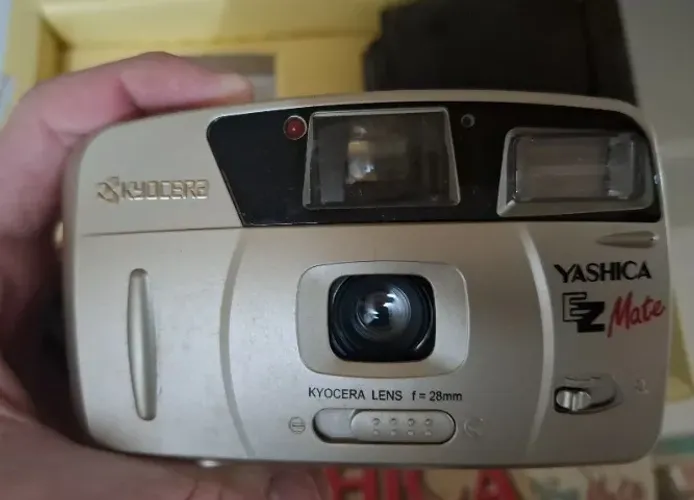 Câmera analógica Yashica EZ Mate antiga original 