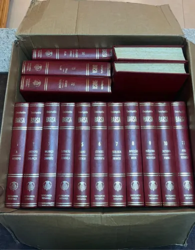 Enciclopédia Barsa Completa - Capa Dura (Excelente Estado)