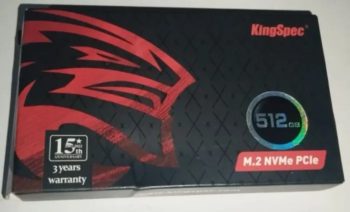 SSD NVme m.2 512gb Kingspec